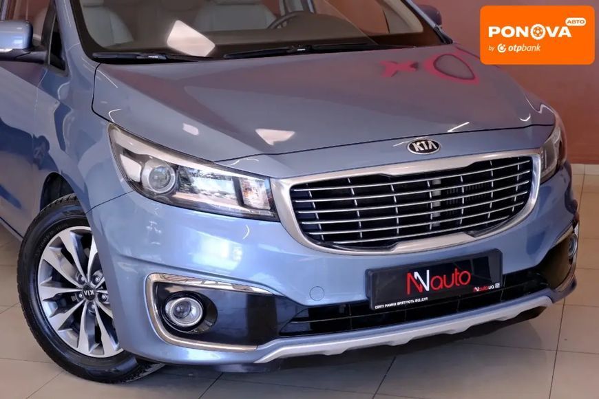 Kia Carnival, 2014 р., Дизель, 135 тис. км, Мінівен, Синій, Одеса AT-10417537 фото