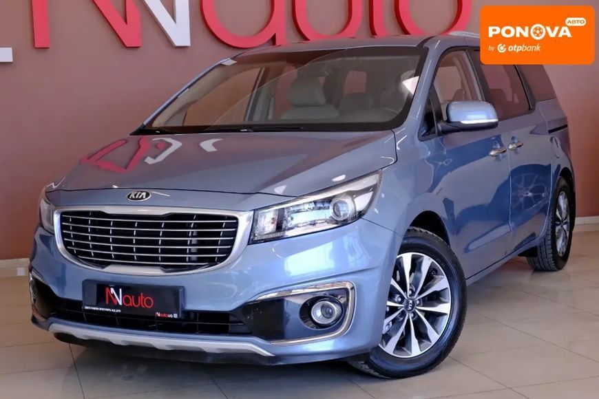 Kia Carnival, 2014 р., Дизель, 135 тис. км, Мінівен, Синій, Одеса AT-10417537 фото