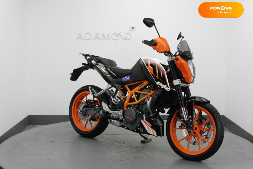 KTM 390 Duke, 2014, Бензин, 390 см³, 22 тис. км, Мотоцикл Без обтікачів (Naked bike), Помаранчевий, Гнівань moto-199487 фото