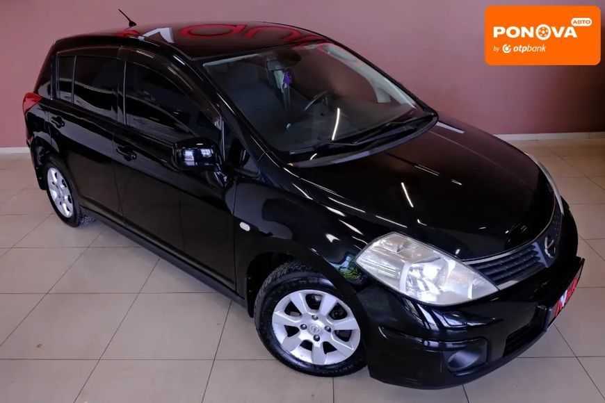 Nissan TIIDA, 2008 р., Бензин, 166 тис. км, Хетчбек, Чорний, Одеса AT-10417932 фото