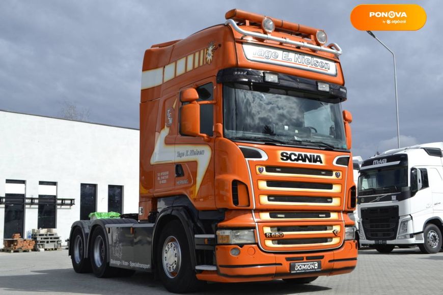 Scania R 620, 2009, Дизель, 15.6 л., 1075 тис. км, Тягач, Помаранчевий, Хуст 103428 фото