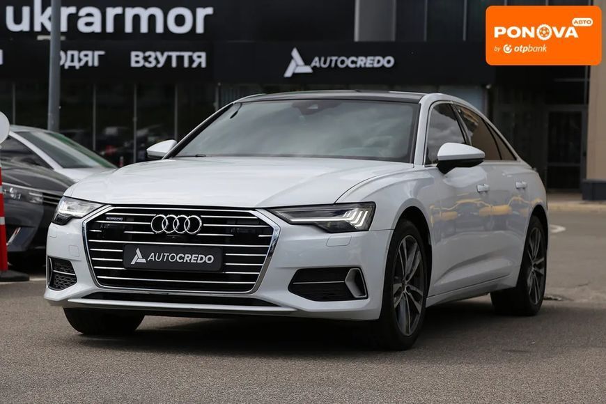 Audi A6, 2020 р., Бензин, 95 тис. км, Седан, Білий, Київ AT-10418564 фото