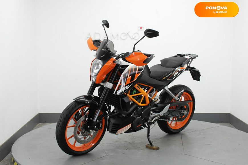 KTM 390 Duke, 2014, Бензин, 390 см³, 22 тис. км, Мотоцикл без оптекателей (Naked bike), Оранжевый, Гнівань moto-199487 фото