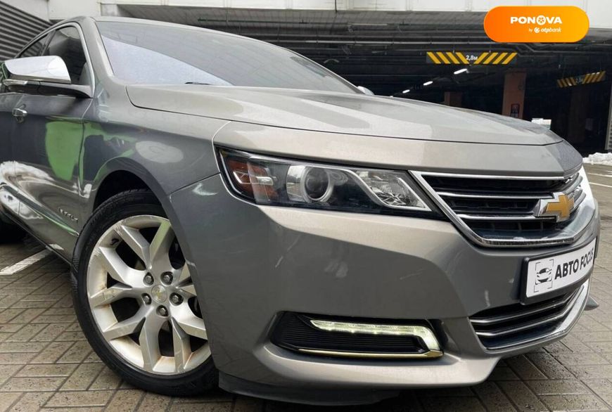 Chevrolet Impala, 2016, Бензин, 2.46 л., 243 тис. км, Седан, Сірий, Київ 11544 фото