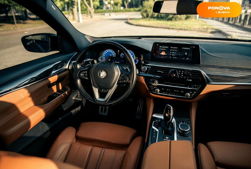 BMW 6 Series GT, 2018, Бензин, 3 л., 147 тис. км, Ліфтбек, Чорний, Київ Cars-Pr-94222 фото