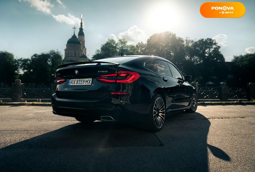 BMW 6 Series GT, 2018, Бензин, 3 л., 147 тыс. км, Лифтбек, Чорный, Киев Cars-Pr-94222 фото