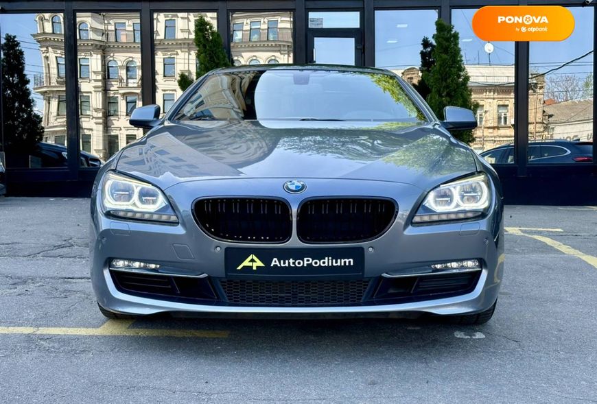 BMW 6 Series, 2014, Бензин, 2.98 л., 229 тыс. км, Купе, Серый, Киев 35160 фото