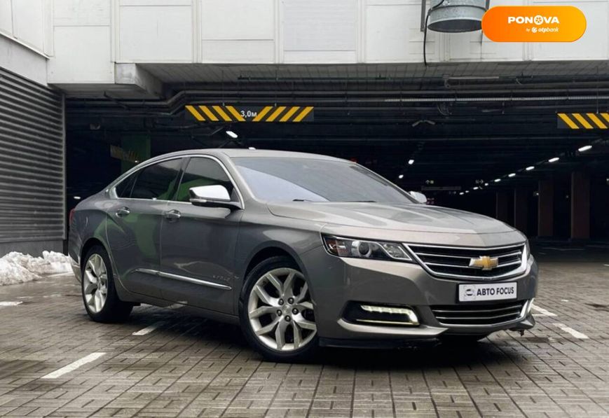 Chevrolet Impala, 2016, Бензин, 2.46 л., 243 тис. км, Седан, Сірий, Київ 11544 фото