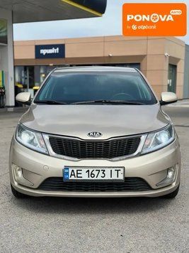 Kia Rio, 2013 р., Газ пропан-бутан / Бензин, 217 тис. км, Седан, Коричневий, Дніпро (Дніпропетровськ) AT-10417166 фото