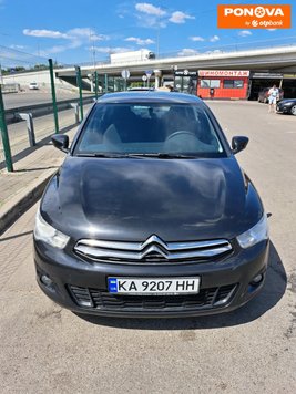 Citroen C-Elysee, 2015, Бензин, 1.2 л., 150 тис. км, Седан, Чорний, Київ Cars-Pr-270692 фото