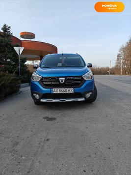 Dacia Lodgy, 2016, Дизель, 1.46 л., 244 тис. км, Мінівен, Синій, Харків Cars-Pr-59793 фото