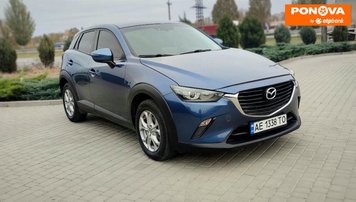 Mazda CX-3, 2018, Бензин, 2 л., 46 тис. км, Позашляховик / Кросовер, Синій, Дніпро (Дніпропетровськ) Cars-Pr-268564 фото