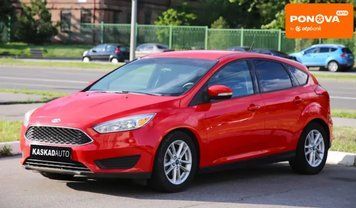 Ford Focus, 2017 г., Бензин, 114 тыс. км, Хетчбек, Красный, Харьков AT-10422575 фото