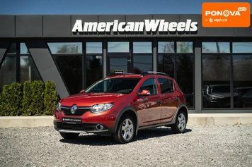 Renault Sandero, 2016 г., Газ пропан-бутан / Бензин, 77 тыс. км, Внедорожник / Кроссовер, Красный, Черновцы AT-10416240 фото