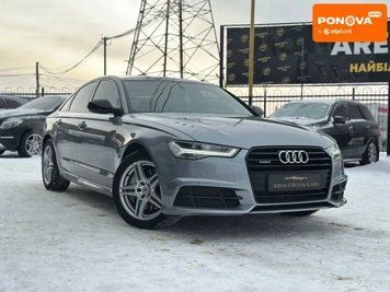 Audi A6, 2017 г., Бензин, 93 тыс. км, Универсал, Серый, Харьков AT-10409277 фото