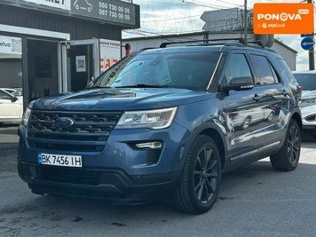 Ford Explorer, 2018 р., Газ пропан-бутан / Бензин, 260 тис. км, Позашляховик / Кросовер, Синій, Житомир AT-10417797 фото