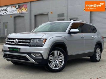 Volkswagen Atlas, 2017 р., Газ пропан-бутан / Бензин, 148 тис. км, Позашляховик / Кросовер, Сірий, Київ AT-10415987 фото