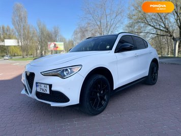 Alfa Romeo Stelvio, 2020, Бензин, 2 л., 57 тис. км, Позашляховик / Кросовер, Білий, Кам'янське (Дніпродзержинськ) Cars-Pr-236243 фото