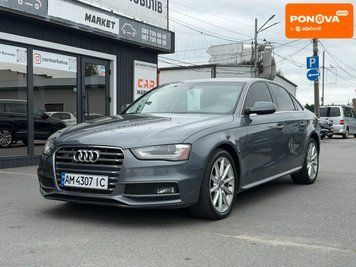 Audi A4, 2015 р., Бензин, 210 тис. км, Седан, Сірий, Житомир AT-10422619 фото