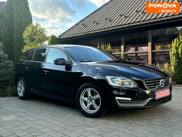 Volvo V60, 2014, Дизель, 1.6 л., 241 тис. км, Універсал, Чорний, Стрий Cars-Pr-274462 фото