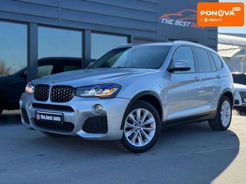 BMW X3, 2016 р., Бензин, 328 тис. км, Позашляховик / Кросовер, Сірий, Рівне AT-10421953 фото