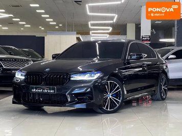 BMW 5 Series, 2018 р., Гібрид (HEV), 119 тис. км, Седан, Сірий, Миколаїв AT-10416867 фото