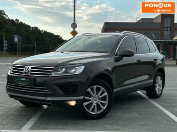 Volkswagen Touareg, 2016, Дизель, 2.97 л., 376 тис. км, Позашляховик / Кросовер, Коричневий, Київ 280551 фото