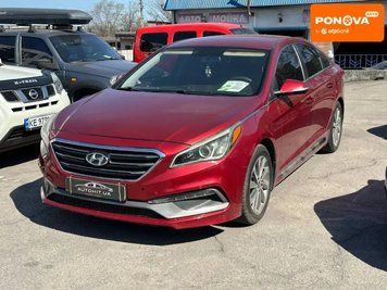 Hyundai Sonata, 2016 р., Бензин, 99 тис. км, Седан, Червоний, Кам'янське (Дніпродзержинськ) AT-10415457 фото