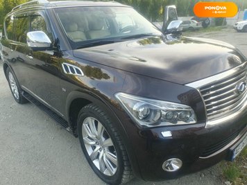 Infiniti QX80, 2013, Бензин, 5.55 л., 170 тис. км, Позашляховик / Кросовер, Червоний, Дніпро (Дніпропетровськ) Cars-Pr-134009 фото