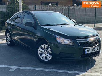 Chevrolet Cruze, 2013, Газ пропан-бутан / Бензин, 1.8 л., 200 тис. км, Седан, Зелений, Дніпро (Дніпропетровськ) Cars-Pr-277552 фото