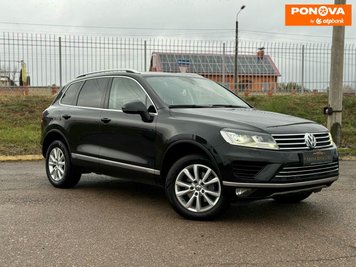 Volkswagen Touareg, 2017, Дизель, 2.97 л., 185 тис. км, Позашляховик / Кросовер, Чорний, Київ 279578 фото