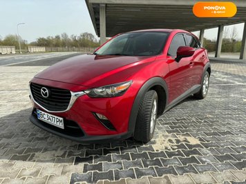 Mazda CX-3, 2018, Бензин, 2 л., 135 тис. км, Позашляховик / Кросовер, Червоний, Львів Cars-Pr-224080 фото