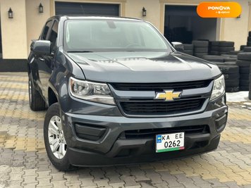 Chevrolet Colorado, 2018, Бензин, 3.56 л., 56 тис. км, Пікап, Синій, Іршава Cars-Pr-120435 фото