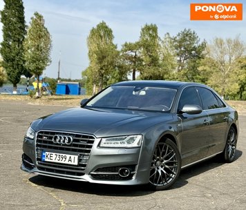 Audi A8, 2015, Дизель, 4.13 л., 219 тис. км, Седан, Сірий, Кам'янське (Дніпродзержинськ) Cars-Pr-262337 фото