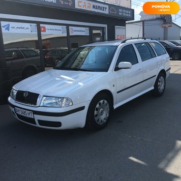 Skoda Octavia Tour, 2009, Бензин, 1.6 л., 189 тис. км, Універсал, Білий, Житомир 113876 фото