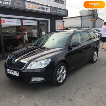 Skoda Octavia A5, 2011, Дизель, 2 л., 218 тис. км, Універсал, Чорний, Житомир 198724 фото