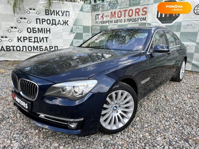 BMW 7 Series, 2012, Дизель, 2.99 л., 199 тис. км, Седан, Синій, Київ 41700 фото
