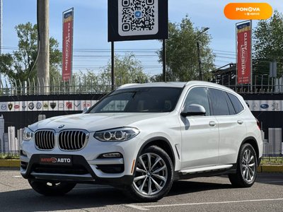 BMW X3, 2019, Бензин, 2 л., 48 тис. км, Позашляховик / Кросовер, Білий, Київ 42592 фото