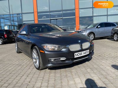 BMW 3 Series, 2012, Бензин, 2 л., 222 тис. км, Седан, Сірий, Львів 46206 фото