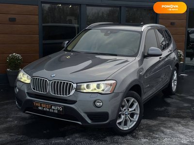 BMW X3, 2014, Бензин, 2.98 л., 248 тыс. км, Внедорожник / Кроссовер, Серый, Ровно 33588 фото