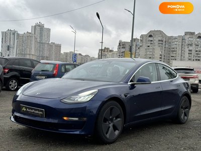 Tesla Model 3, 2018, Електро, 64 тис. км, Седан, Синій, Київ 16108 фото