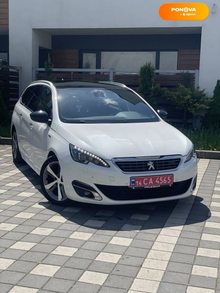 Peugeot 308, 2015, Дизель, 1.56 л., 177 тыс. км, Универсал, Белый, Львов Cars-Pr-63676 фото