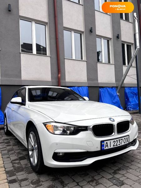 BMW 3 Series, 2016, Бензин, 2 л., 102 тис. км, Седан, Білий, Ірпінь Cars-Pr-68675 фото