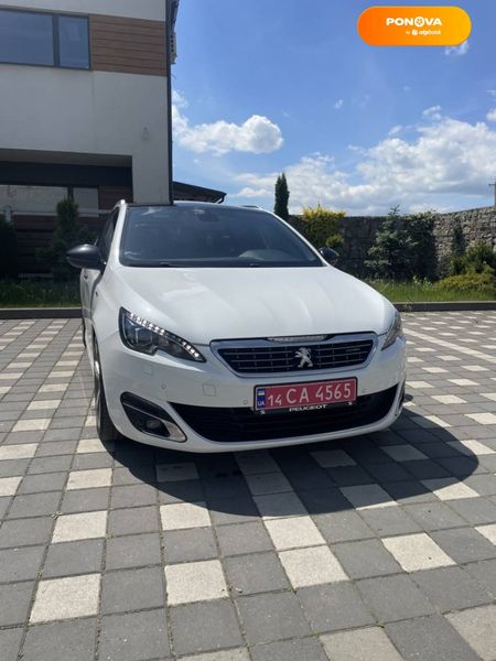 Peugeot 308, 2015, Дизель, 1.56 л., 177 тыс. км, Универсал, Белый, Львов Cars-Pr-63676 фото