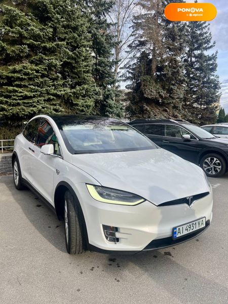 Tesla Model X, 2018, Електро, 39 тис. км, Позашляховик / Кросовер, Білий, Київ Cars-Pr-58990 фото