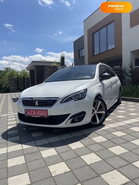 Peugeot 308, 2015, Дизель, 1.56 л., 177 тыс. км, Универсал, Белый, Львов Cars-Pr-63676 фото