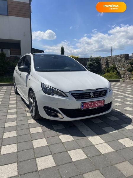 Peugeot 308, 2015, Дизель, 1.56 л., 177 тис. км, Універсал, Білий, Львів Cars-Pr-63676 фото