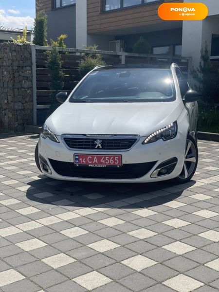 Peugeot 308, 2015, Дизель, 1.56 л., 177 тис. км, Універсал, Білий, Львів Cars-Pr-63676 фото