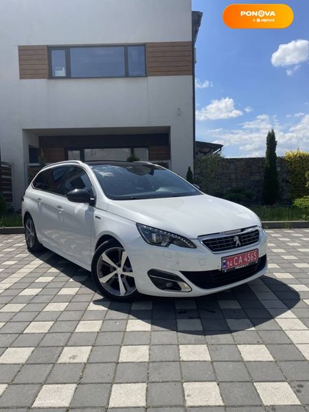 Peugeot 308, 2015, Дизель, 1.56 л., 177 тис. км, Універсал, Білий, Львів Cars-Pr-63676 фото