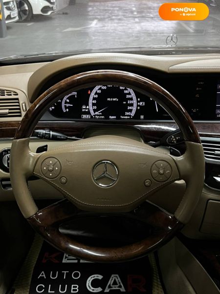 Mercedes-Benz S-Class, 2011, Бензин, 4.7 л., 195 тис. км, Седан, Чорний, Одеса 108124 фото